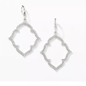 NEW! Touchstone Crystal Frame of Mind Earrings